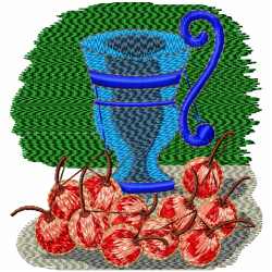 Vase For Flowers Embroidery Design 9 Vase For Flowers Embroidery Design 9